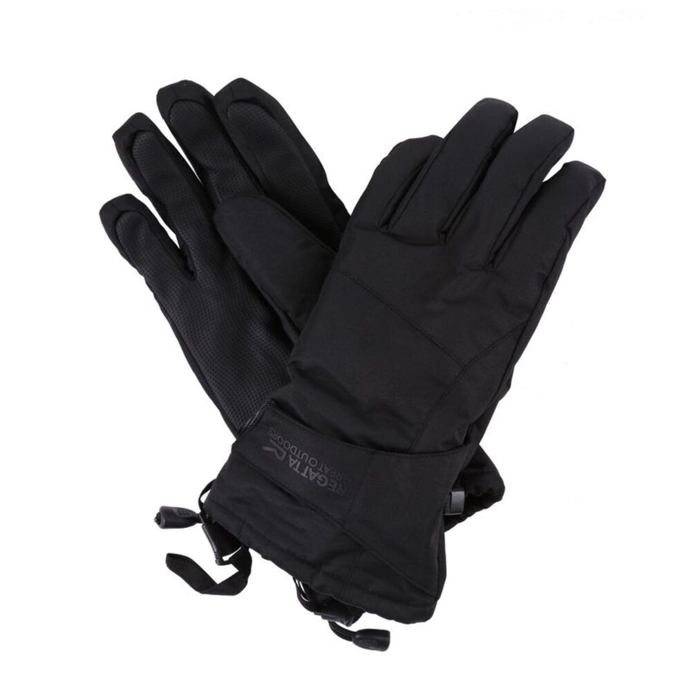 Regatta Unisex Adult Transition III Waterproof Winter Gloves / Black